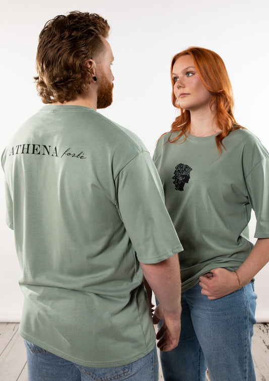 Unisex Oversized Sea Green T-Shirt