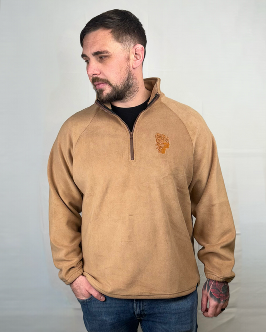 Teddy Quarter Zip Fleece